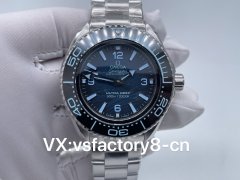 2024年VS厂欧米茄新款深海魅影海王复刻腕表8912一体机值得入手吗？